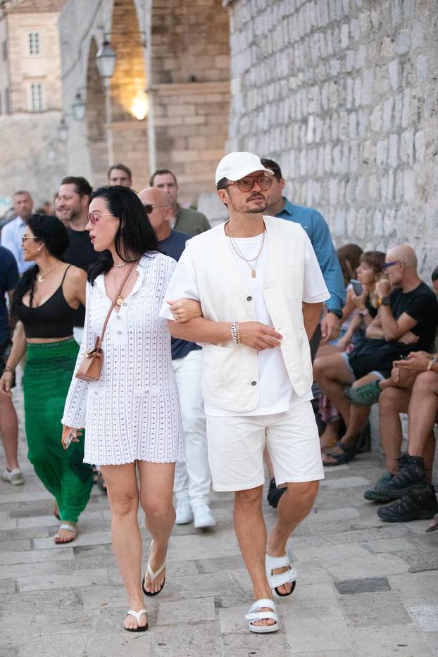 ARHIVA - 2023. Katy Perry i Orlando Bloom prošetali Stradunom