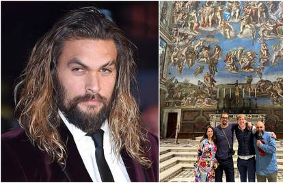 Jason Momoa se fotografirao u Sikstinskoj kapeli pa naljutio Talijane, odmah im se ispričao