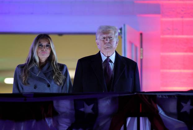 Fireworks display ahead of the inauguration of U.S. President-elect Donald Trump, in Sterling
