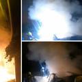 VIDEO Pogledajte sinoćnji užas izgorenog BMW-a u Zagrebu
