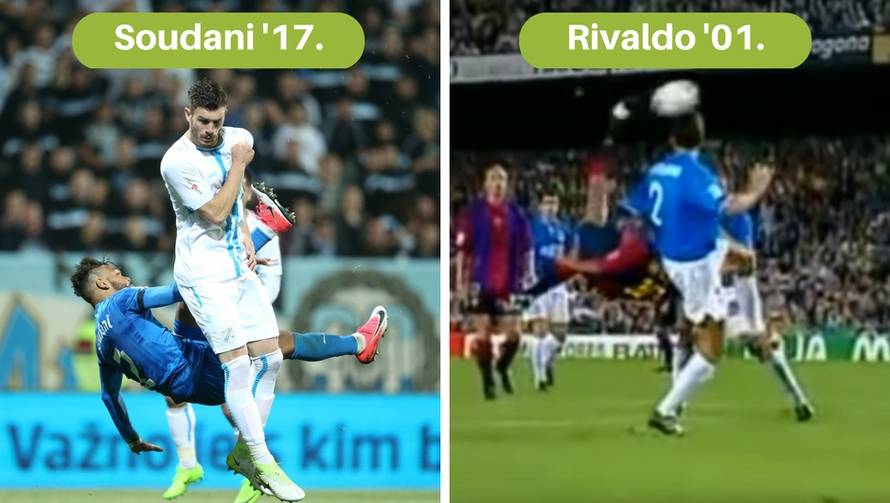 Soudanijeve škarice kopija su Rivaldova gola Valenciji 2001.