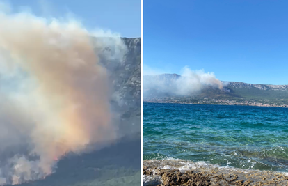 VIDEO Veliki požar u Kaštelima