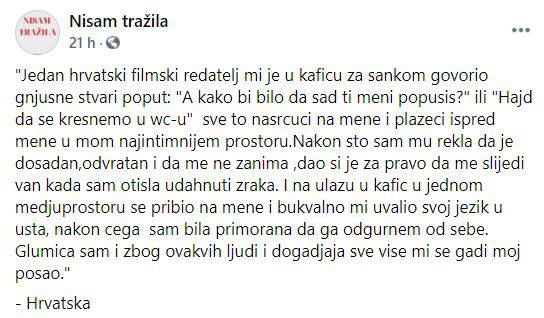 Reagirala dekanica Akademije: Ispričajte nam sve o konkretnim situacijama, zaštitit ćemo vas!