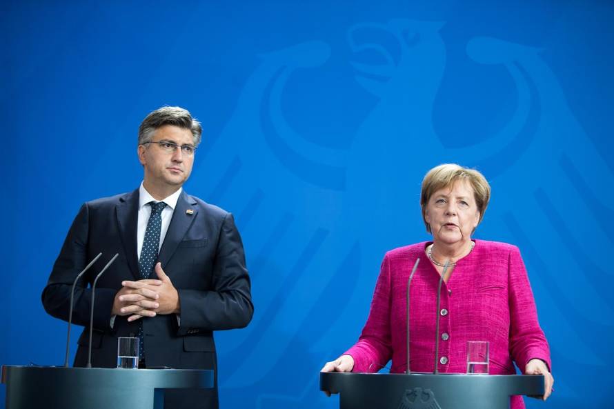 Croatian Prime Minister meets Merkel