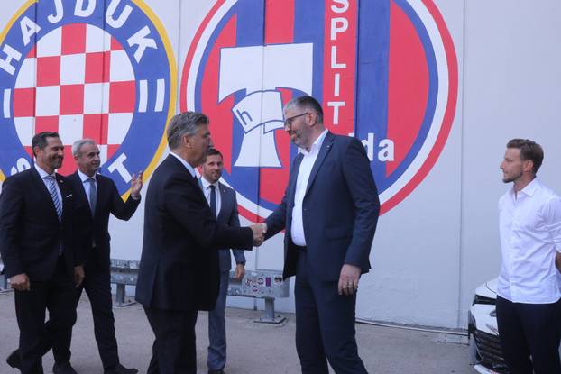 Split: Andrej Plenković obišao je Poljud