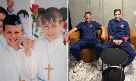 Mi smo rođaci i susjedi, skupa smo išli u školu, odjenuli dres Hajduka, a sad i reprezentacije!