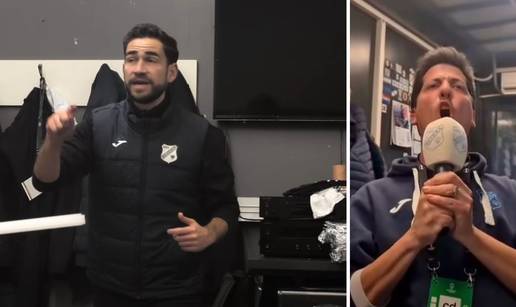 VIDEO Trener Rijeke psovkama nabrijavao igra&ccaron;e, spiker urlao, a na kraju zapjevali s Armadom