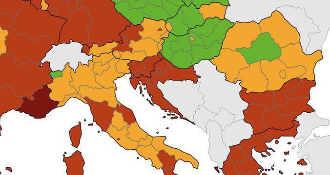 Nova korona karta: Hrvatska je cijela crvena, evo što to znači