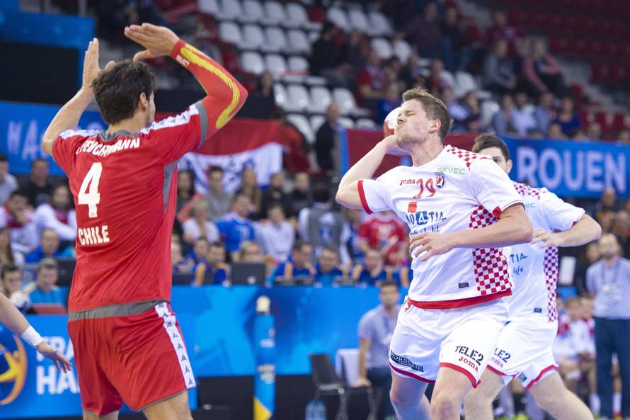 Men's Handball World Championship France 2017 - Croatia vs Chile