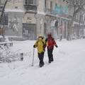 Snježna mećava zatrpala ulice Madrida, paraliziran cijeli grad