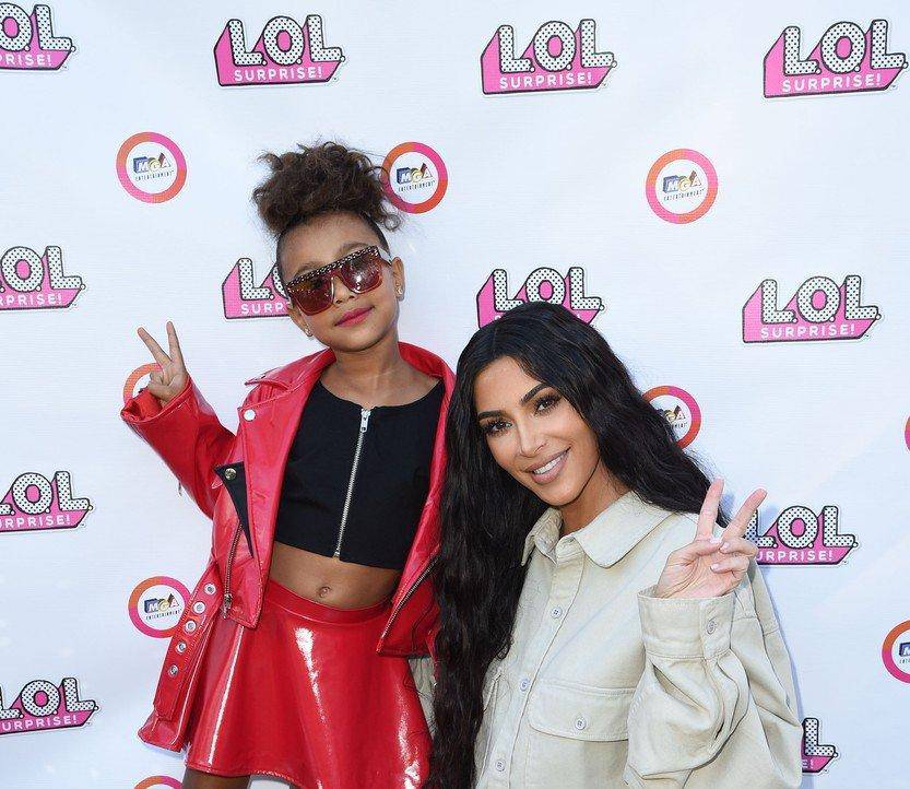 Exclusive - Kim Kardashian Attends North West`s Runway Debut at The L.O.L. Surprise! Fashion Show