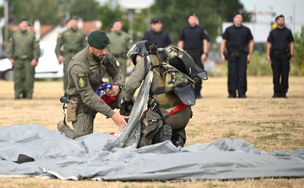 Zagreb: 35. obljetnica osnutka Specijalne jedinice policije Alfa Zagreb