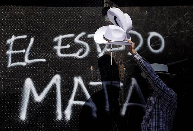 Protest against insecurity and corruption in the country, in Mexico City