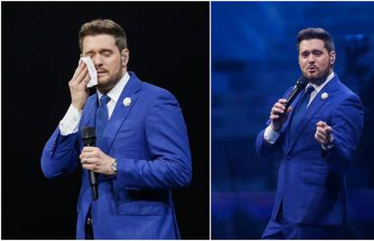 Bublé nastupio u Areni: 'Hvala što ste došli, ja sam poluhrvat'