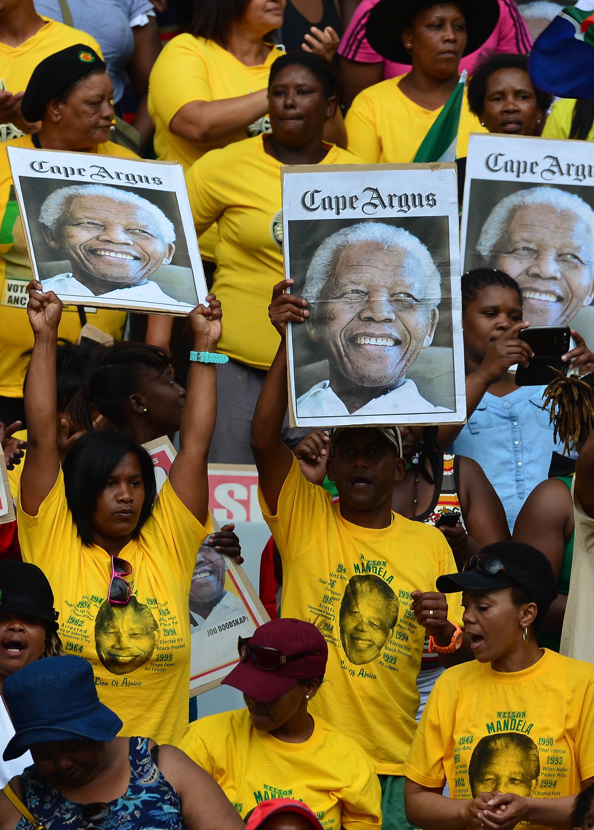 South Africa Mandela Mourning