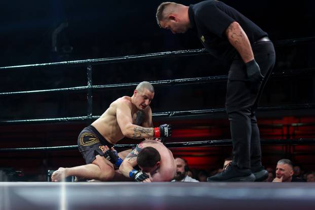 Zagreb: Borilački spektakl Golden Fight 8, borba Filip Majić - Stefan Cvetanović