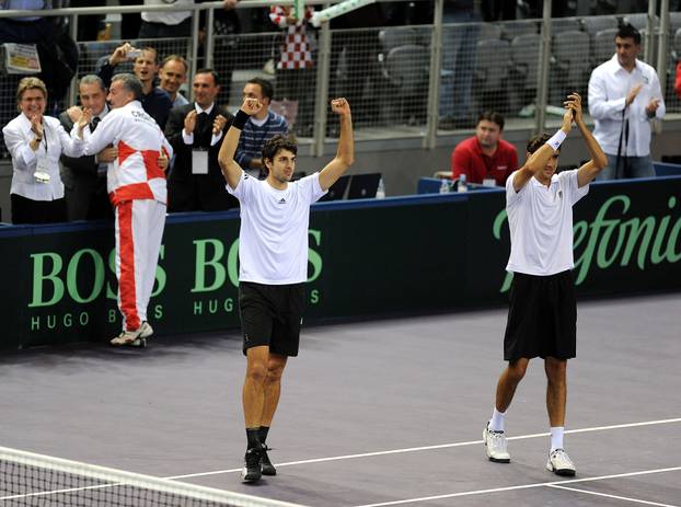 Pore?: Davis Cup, Mario An?i? i Marin ?ili? - Paul Capdeville i Nicolas Massu
