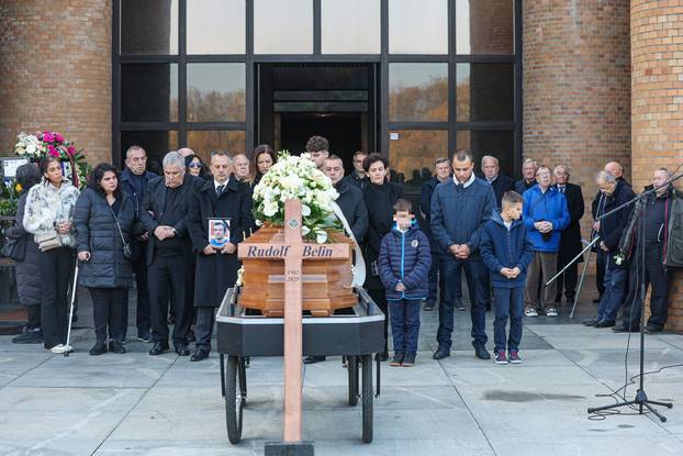 FOTO Brojne legende ispratile Rudija Belina na vječni počinak. 'Njegov trag će zauvijek ostati'