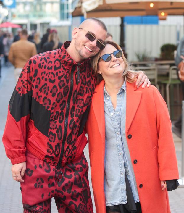 Josipa Rupić i Leo Pavlačić na zagrebačkoj špici
