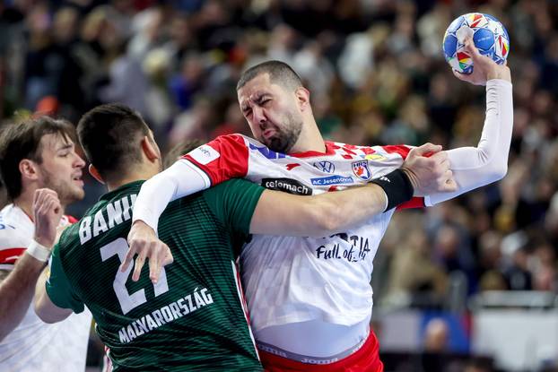 Koeln: Susret Ma&dstrok;arske i Hrvatske na Europskom prvenstvu u rukometu