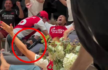 VIDEO Bivši dinamovac slavio je trijumf nad Realom s ortozom. Navijači zabrinuti: 'Pazite nogu'