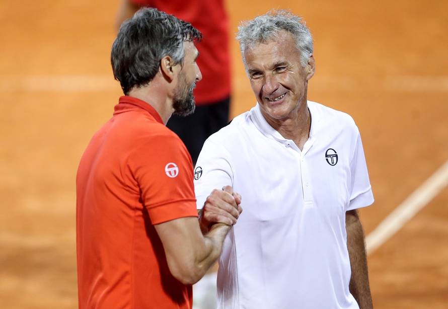 Umag:  Egzibicijski meÃ¨  Gorana Ivanisevica i Gorana Prpica