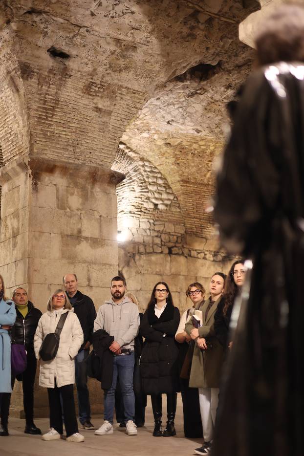 Split: U Dioklecijanovim podrumima otvorena izložba Martine Miholić "Dream waves: undercurrent noise"