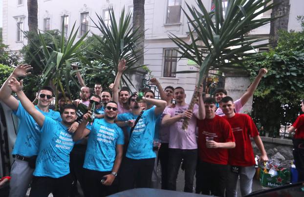 Split: Učenici slave kraj srednjoškolskog obrazovanja