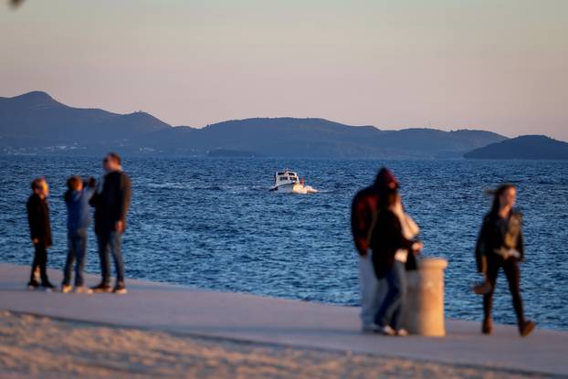 Zadar: Smiraj dana na zadarskoj rivi