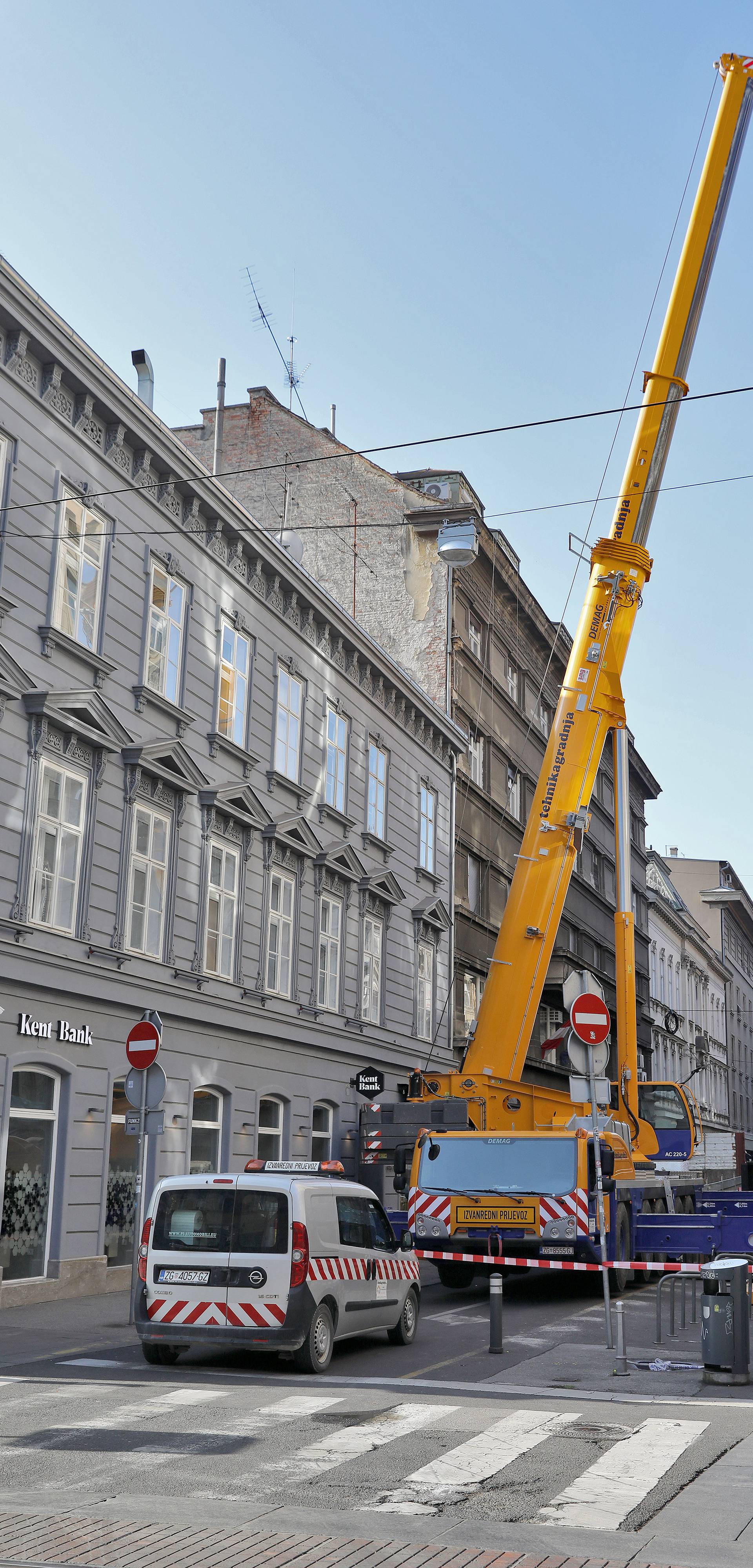 Zagreb: Dio Gundulićeve ulice bit će zatvoren zbog radova