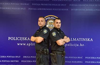 Splitski policajci Mario i Ante uočili dim i brzom reakcijom su spriječili pravu katastrofu