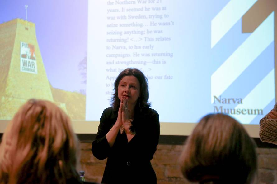 Estonian border with Russia