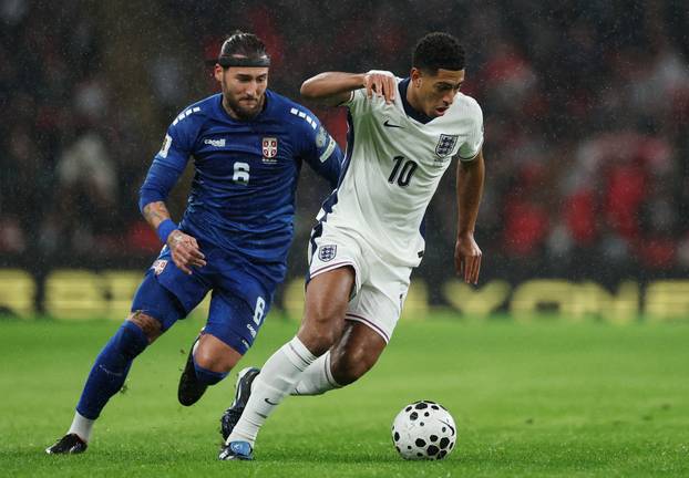 World Cup - UEFA Qualifiers - Group K - England v Serbia