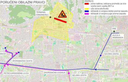 Dio Ilice zatvoren zbog radova, evo kuda idu obilazni pravci