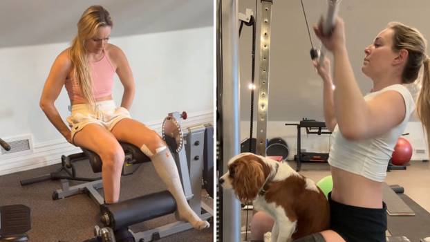 FOTO Je li moguće? Pogledajte što radi Lindsey Vonn nekoliko tjedana od stravične nesreće