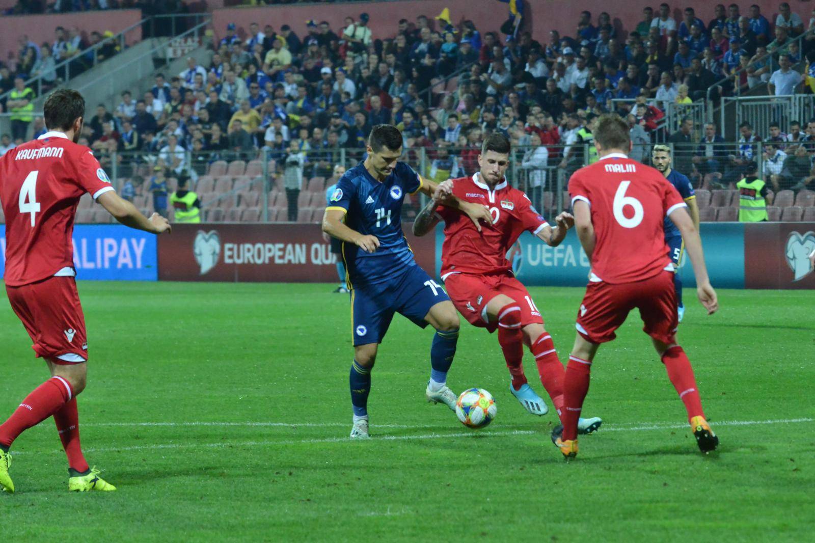 05.09.2019., stadion Bilino Polje, Zenica, Bosna i Hercegovina -