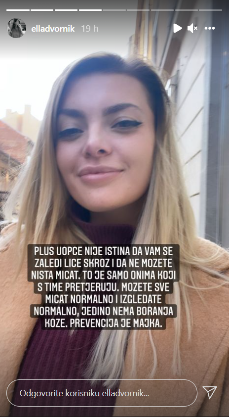 Ella Dvornik ubrizgala botoks u čelo: 'Mrzim peglati, ali ovo može! Važno je da ne pretjeraš'