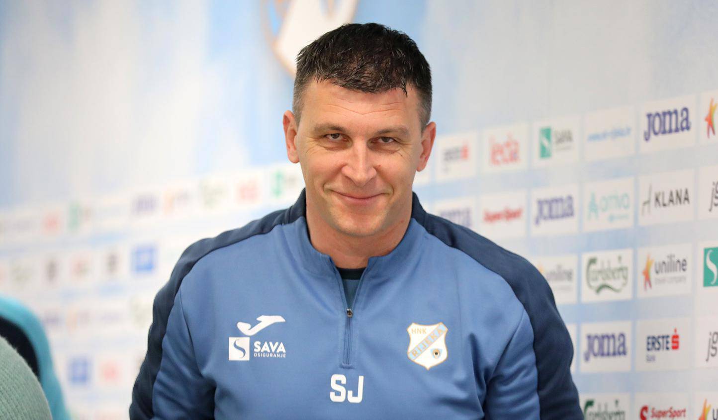 Rijeka: Trener HNK Rijeka, Sergej Jakirović i Bruno Goda održali konferenciju za medije