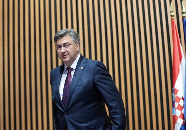 Zagreb: Aktualno prijepodne u Saboru