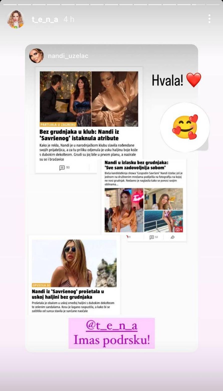 Nakon 'grudnjak skandala' se oglasila glumica: Ljude zanima samo seks, guzice i tračevi...