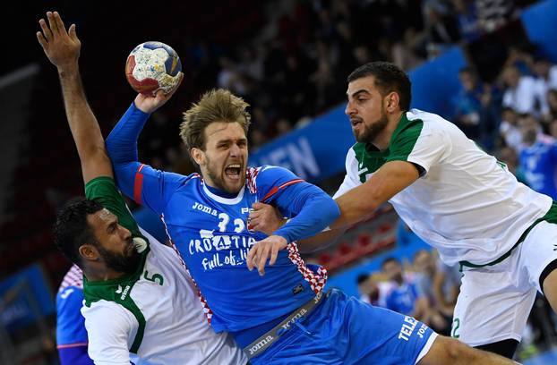 Handball WM _ Kroatien - Saudi Arabien