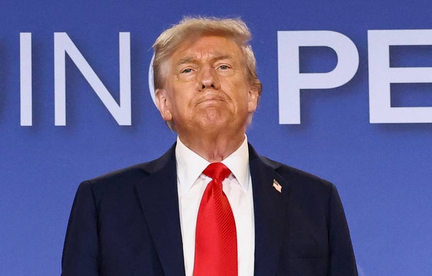 U.S. President Trump meets with Russian President Putin in Alaska