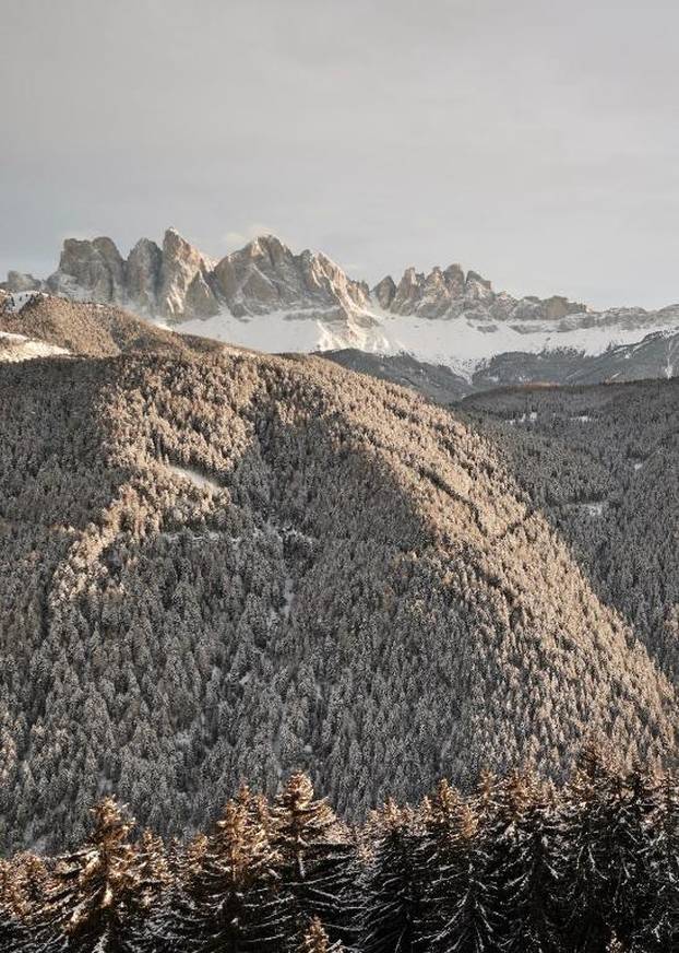 Ovo je jedan od najljepših zimskih resorta u Italiji, a pogled na Dolomite sve govori