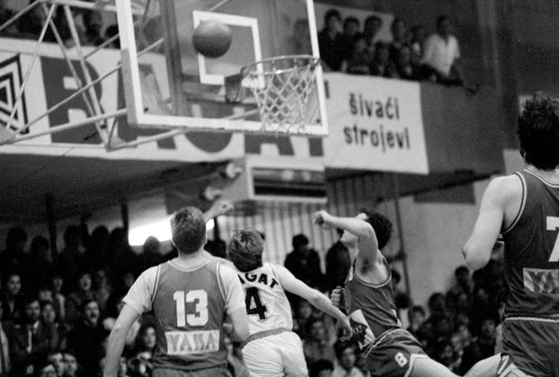Druga utakmica finala play-offa Prvenstva Jugoslavije 1986. godine, KK Cibona - KK Zadar