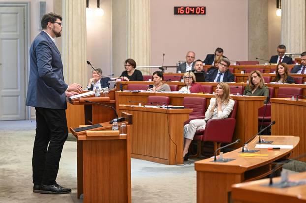 Zagreb: Prva sjednica 11. saziva Hrvatskog Sabora, predstavljanje Vlade RH i glasovanje o povjerenju Vladi 