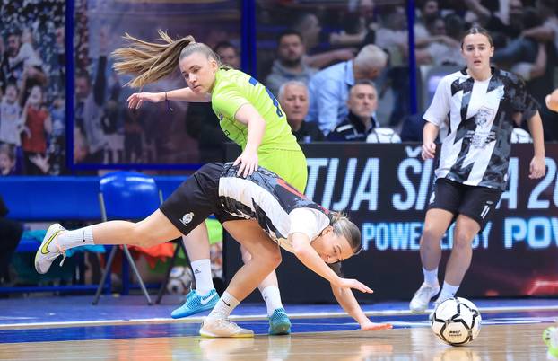 Zagreb: Kutija šibica 2024., ženski turnir finale, ŽNK Dinamo Zagreb - Micheli Tomić otok Brač