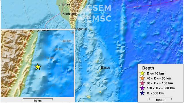 Tajvan pogodili snažni potresi
