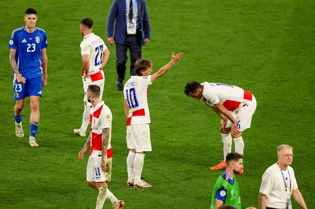 Leipzig: U posljednjem trećem kolu skupine B na EURU hrvatska nogometna reprezentacija je odigrala 1-1 protiv Italije