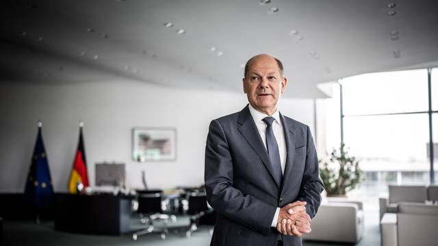 One year of traffic light government - Chancellor Olaf Scholz