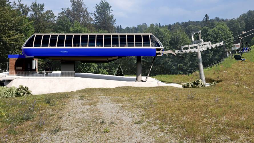 FOTO Ovako će izgledati nova sjedežnica na Sljemenu. Grad Zagreb predao idejni projekt